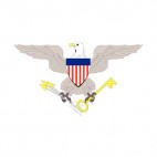 United States Eagle key and arrows logo, decals stickers