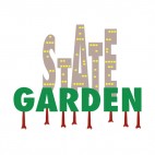 State Garden New Jersey state, decals stickers