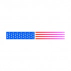 United States flag, decals stickers