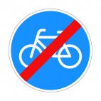 No bicycle allowed sign , decals stickers