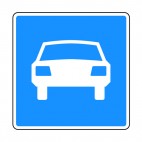 Expressway sign, decals stickers