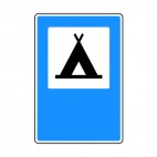 Camping sign , decals stickers
