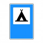 Camping sign , decals stickers