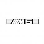 BMW m5, decals stickers