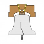 United States Liberty Bell, decals stickers