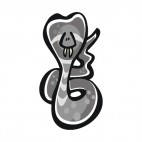 Grey cobra, decals stickers